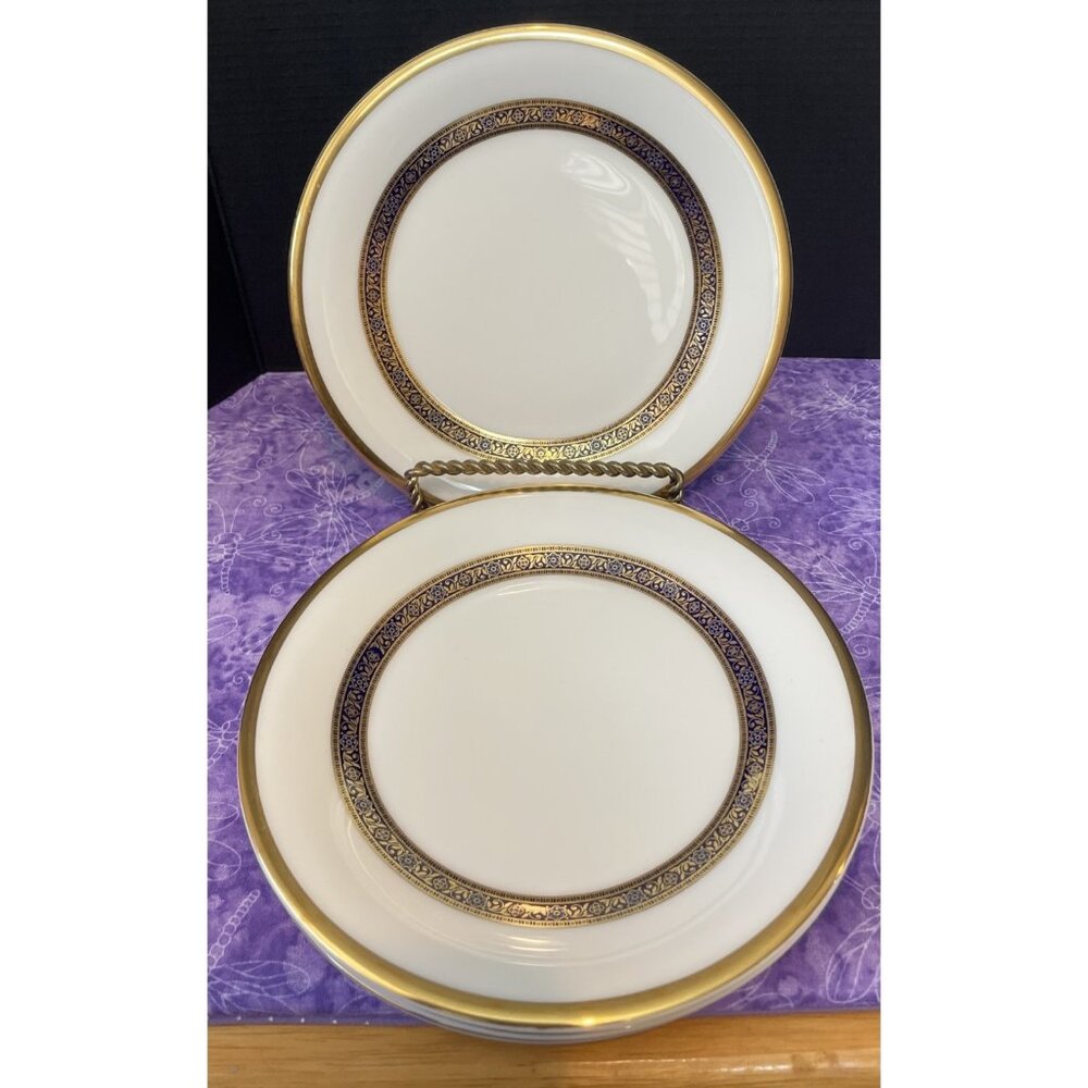Royal Doulton Fine Bone China Harlow Bread Butter Plates Plate 1973 Set‎ Of 4